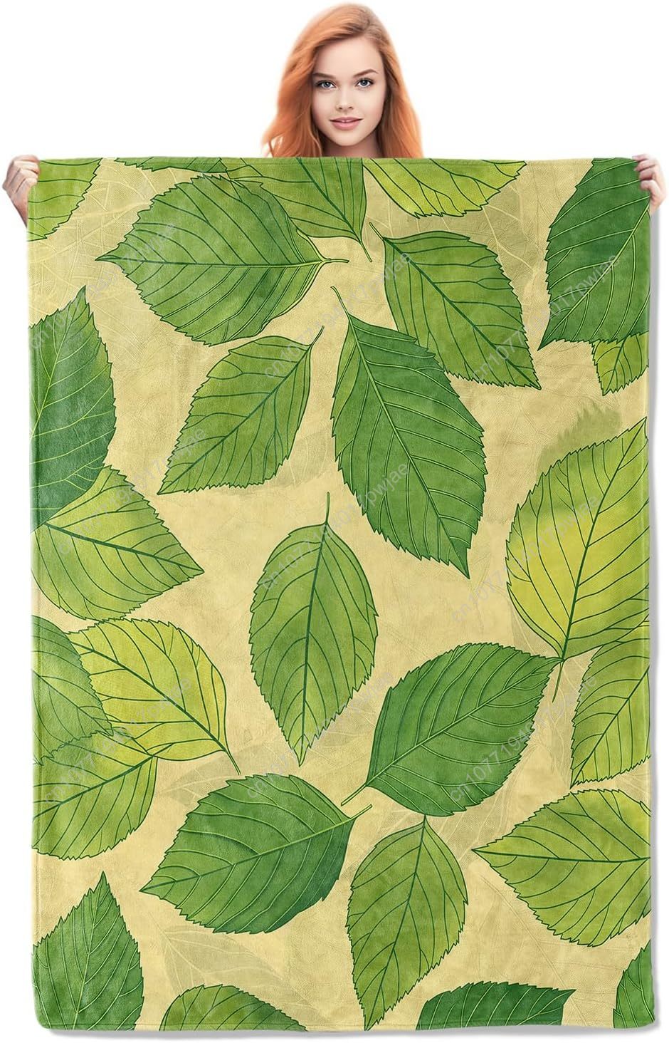 Home Textiles Blanket - ผ้าห่มลายกวางมูสสไตล์วินเทจ ของขวัญสำหรับผู้ใหญ่และเด็ก ผ้าห่มนุ่ม อุ่น น้ำหนักเบา สบาย