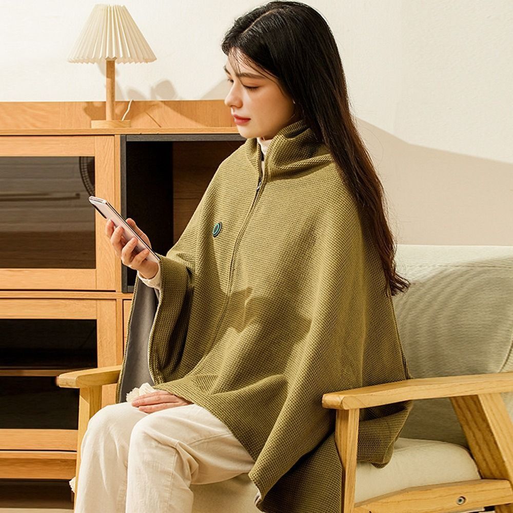 Home Textiles Blanket - ผ้าห่มไฟฟ้าแบบพกพา USB สำหรับแฟชั่น 3 ระดับความร้อน ซักได้