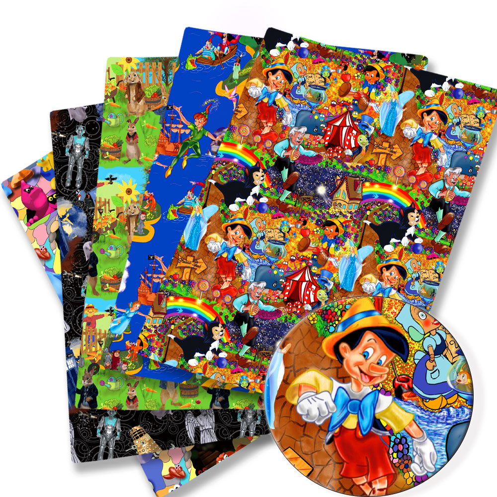 Home Textiles Brands - BEAST KINGOM ผ้าลายการ์ตูนขนาด 140x50 ซม. ผ้าลายการ์ตูนเย็บต่อกันสำหรับเด็ก