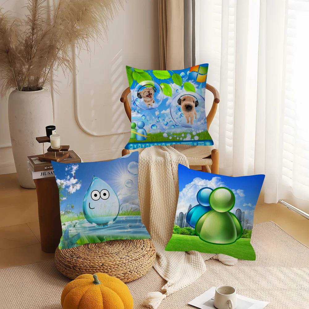 ปลอกหมอนอิง Frutiger Aero Art  - Home Art Textiles บทวิจารณ์และราคา