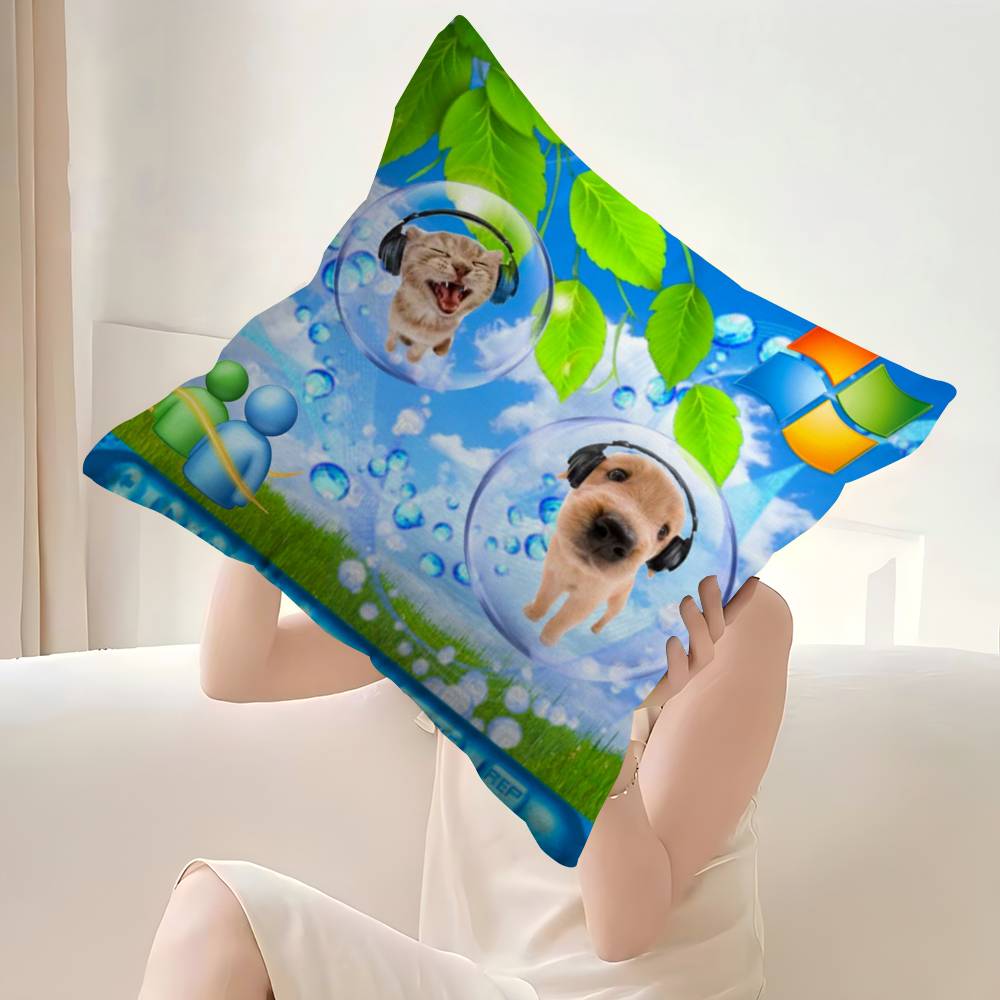 ปลอกหมอนอิง Frutiger Aero Art  - Home Art Textiles บทวิจารณ์และราคา