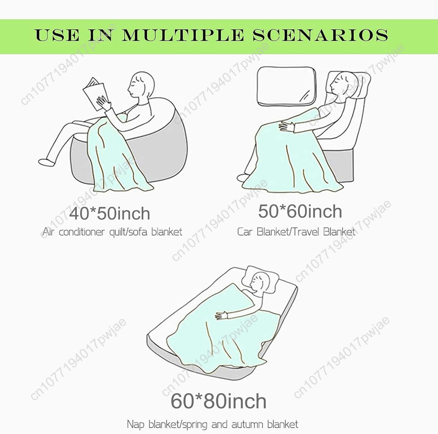 ผ้าห่มลายกวางมูสสไตล์วินเทจ ขอ - Home Textiles Blanket บทวิจารณ์และราคา