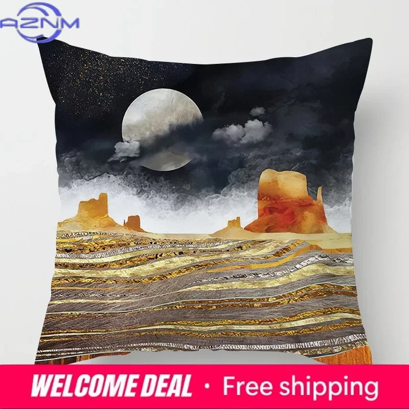 ภูเขาเหนือแดนนอร์ดิกพระจันทร์ข - Sunrise Home Textiles & Apparel บทวิจารณ์และราคา