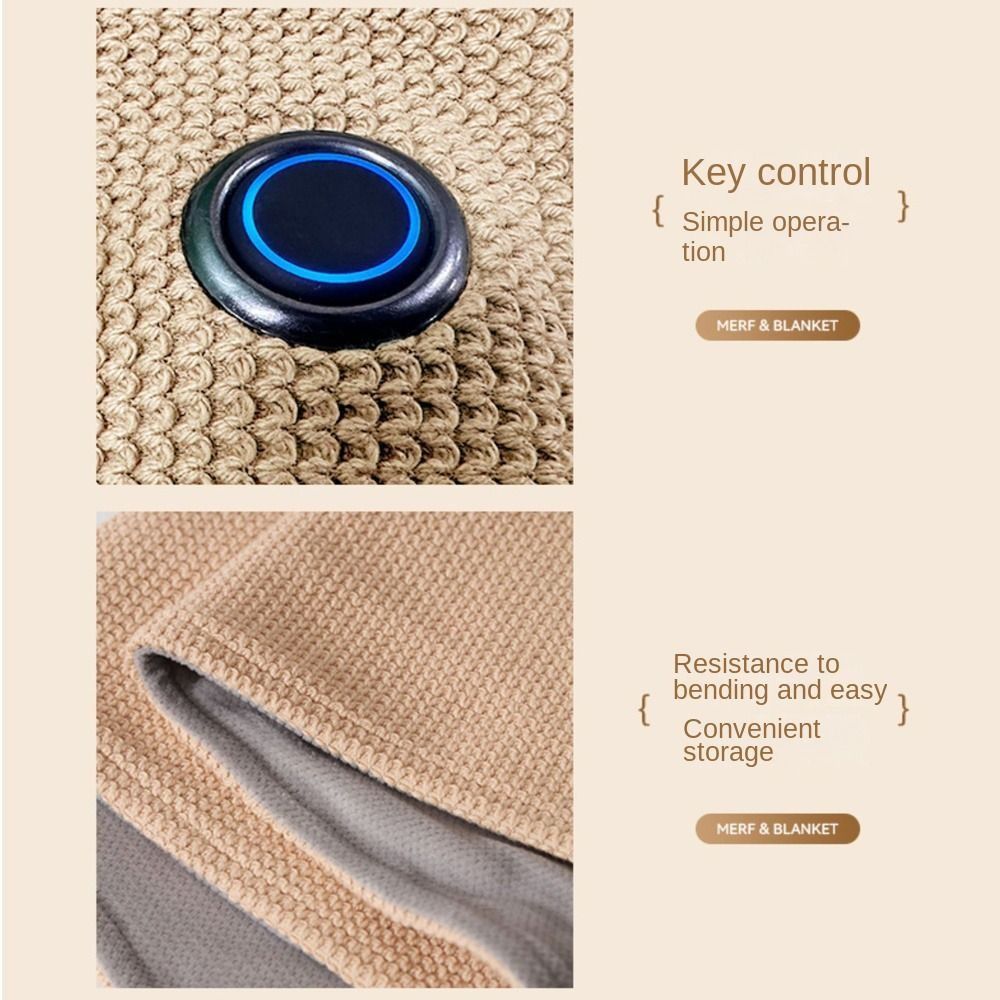ผ้าห่มไฟฟ้าแบบพกพา USB สำหรับแ - Home Textiles Blanket บทวิจารณ์และราคา