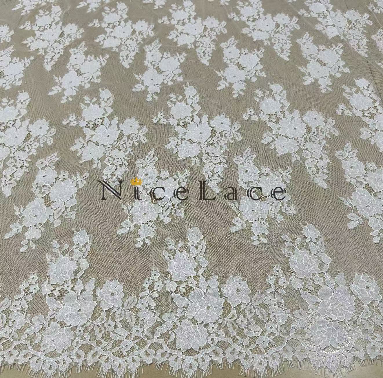 ผ้าลูกไม้ฝรั่งเศสคุณภาพสูงใหม่ - Quality Home Textiles บทวิจารณ์และราคา
