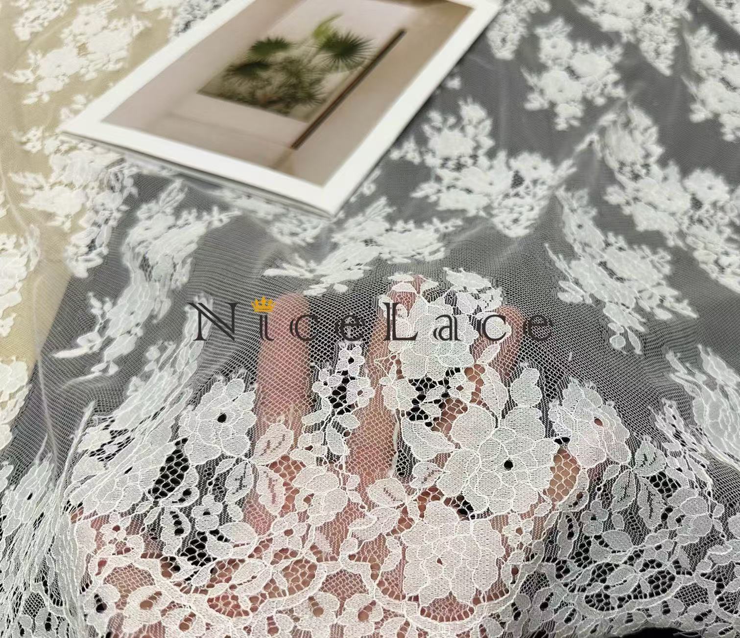 ผ้าลูกไม้ฝรั่งเศสคุณภาพสูงใหม่ - Quality Home Textiles บทวิจารณ์และราคา