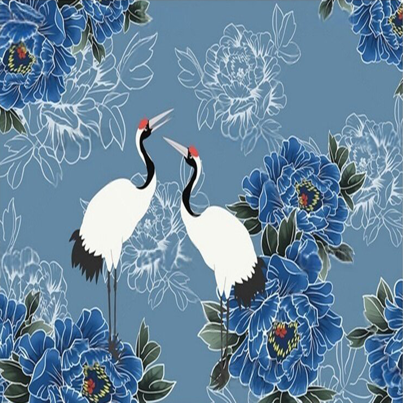วอลเปเปอร์ติดผนังลายดอกไม้และน - Home Textiles Trends บทวิจารณ์และราคา