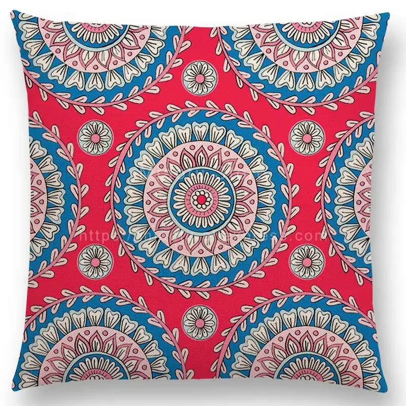 ปลอกหมอนอิงลายโบโฮสีสันสดใส พร - Sunrise Home Textiles & Apparel บทวิจารณ์และราคา