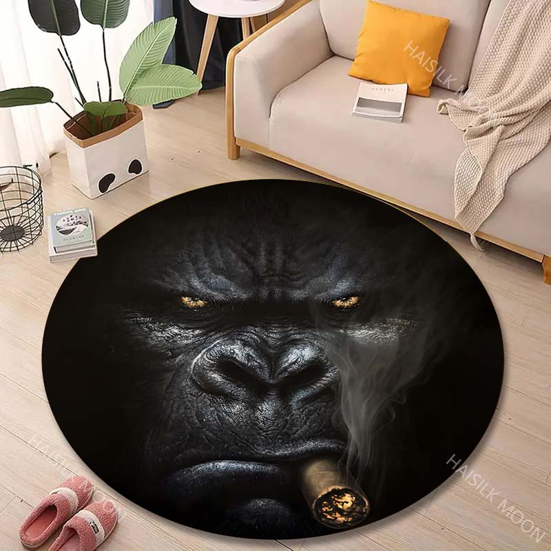 พรมทรงกลมลายศิลปะการสูบบุหรี่ข - Home Art Textiles บทวิจารณ์และราคา