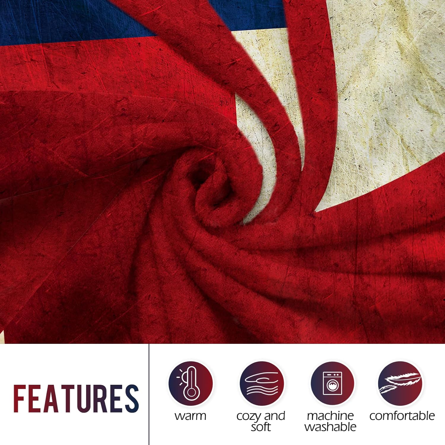 ผ้าห่มลายธงชาติเท็กซัสของเลเวน - Home Textiles Blanket บทวิจารณ์และราคา