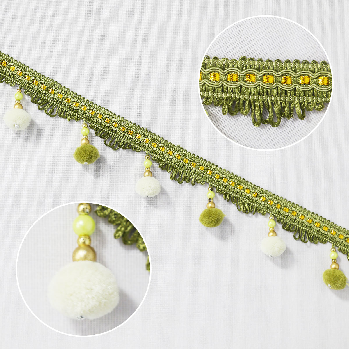 พู่ห้อยประดับม่าน 2 เมตร พร้อม - Home Textiles Luxury Curtains บทวิจารณ์และราคา