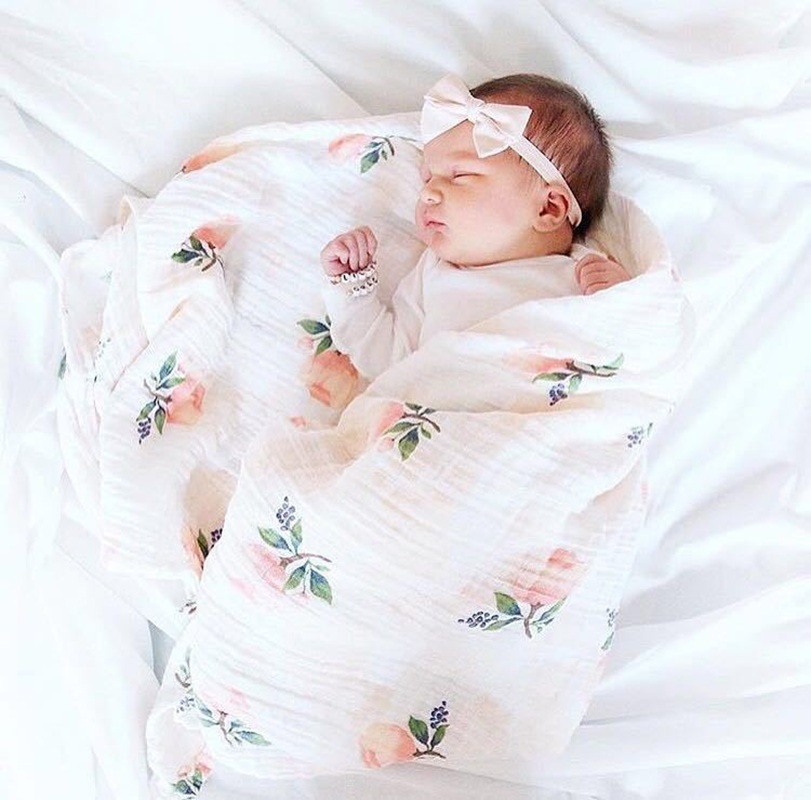 ผ้าห่อตัวเด็กอ่อน โรส ขนาด 120 - Home Textiles Blanket บทวิจารณ์และราคา