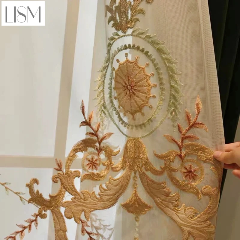 ผ้าม่านหรูหราสไตล์ยุโรปสำหรับห - Home Textiles Luxury Curtains บทวิจารณ์และราคา