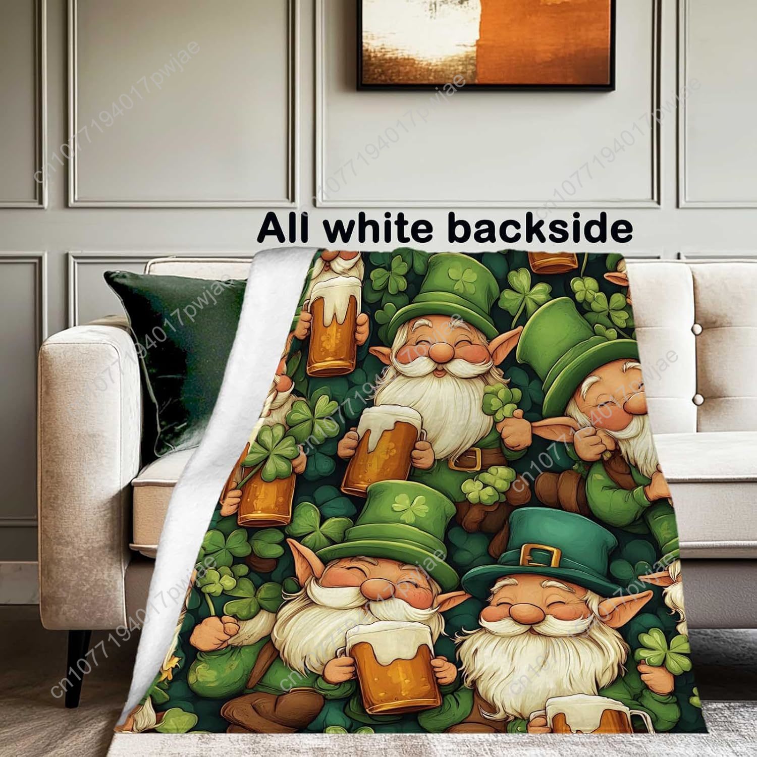 ผ้าห่มลายกู๊ดแมนวันเซนต์แพทริก - Home Textiles Blanket บทวิจารณ์และราคา