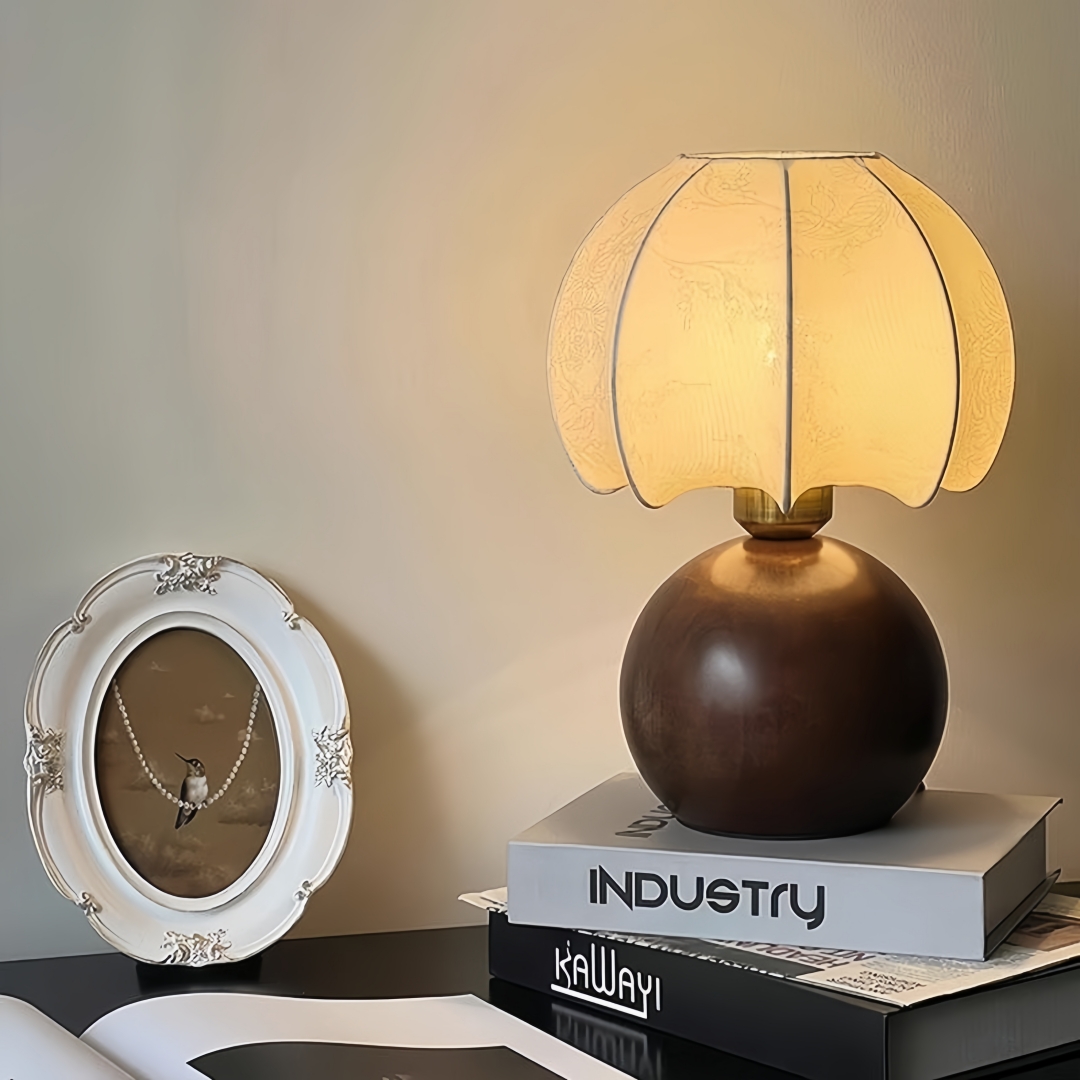 โคมไฟตั้งโต๊ะลายดอกไม้วินเทจ,  - Home Textiles Usa บทวิจารณ์และราคา