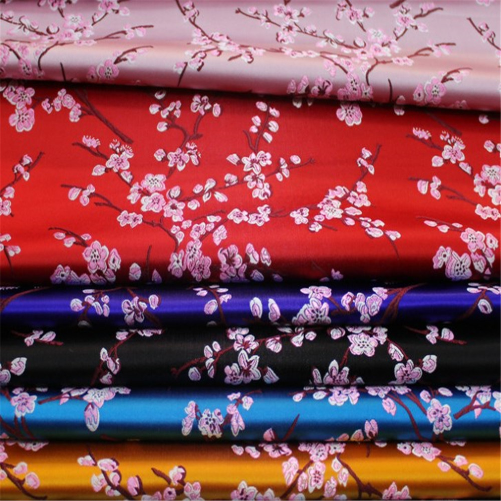 ผ้าลายดอกพลัมคุณภาพสูง เนื้อผ้ - Quality Home Textiles บทวิจารณ์และราคา