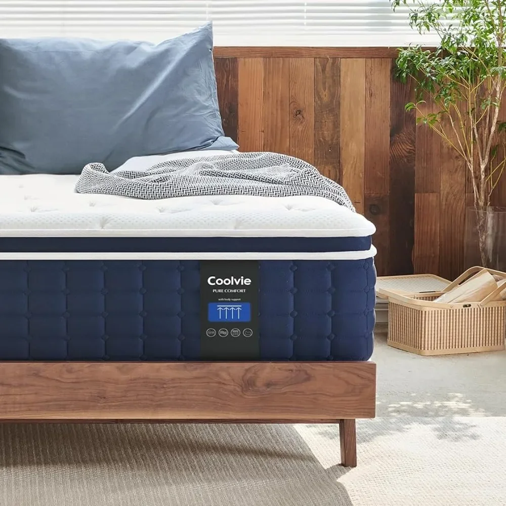 ที่นอนเตียง การก่อสร้างแบบไฮบร - Memory Foam Topper บทวิจารณ์และราคา