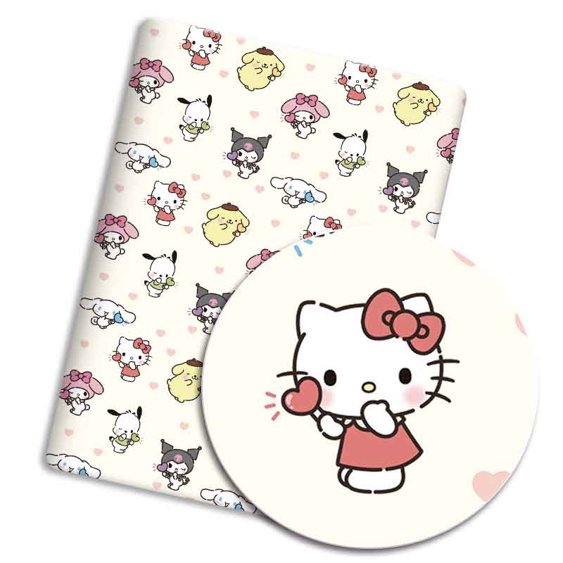 ผ้าลายการ์ตูนซานริโอ ขนาด 140x - Hot Home Of Textiles บทวิจารณ์และราคา