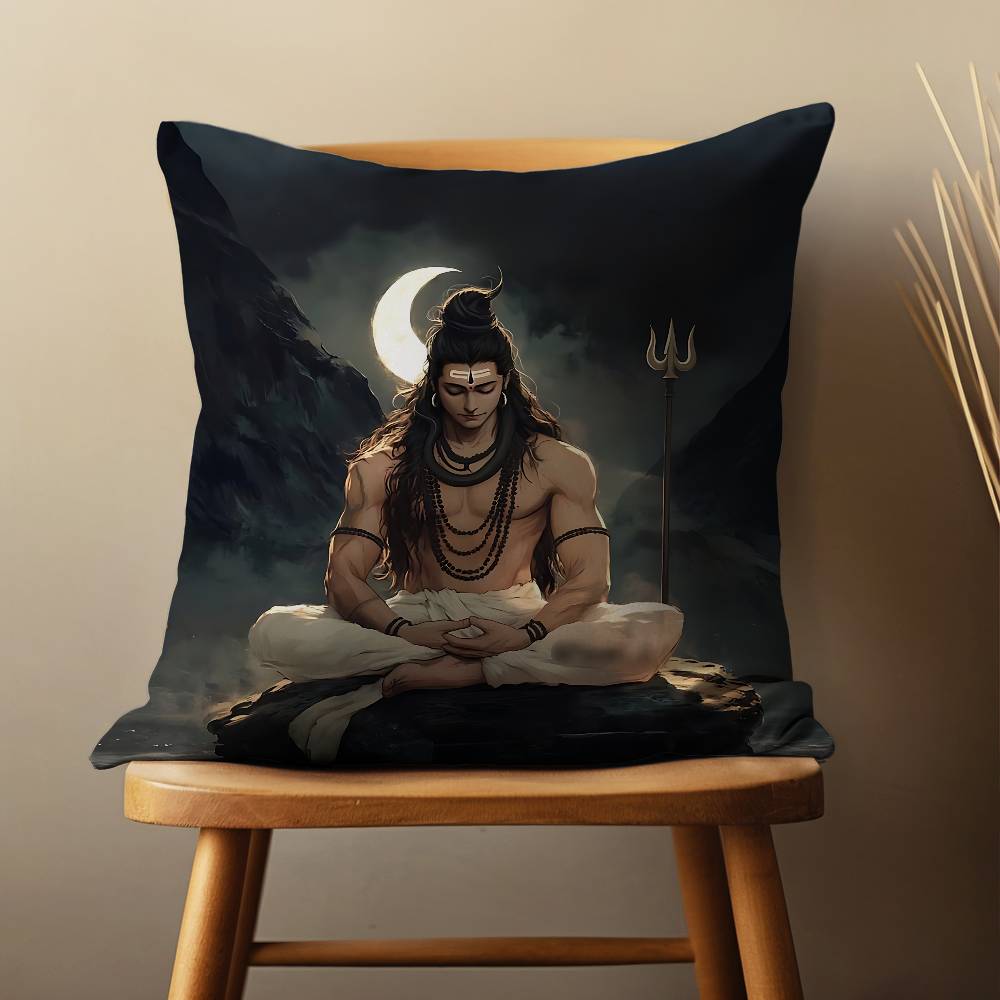 ปลอกหมอนอิงลายศิลปะอินเดีย พระ - Home Textiles India บทวิจารณ์และราคา