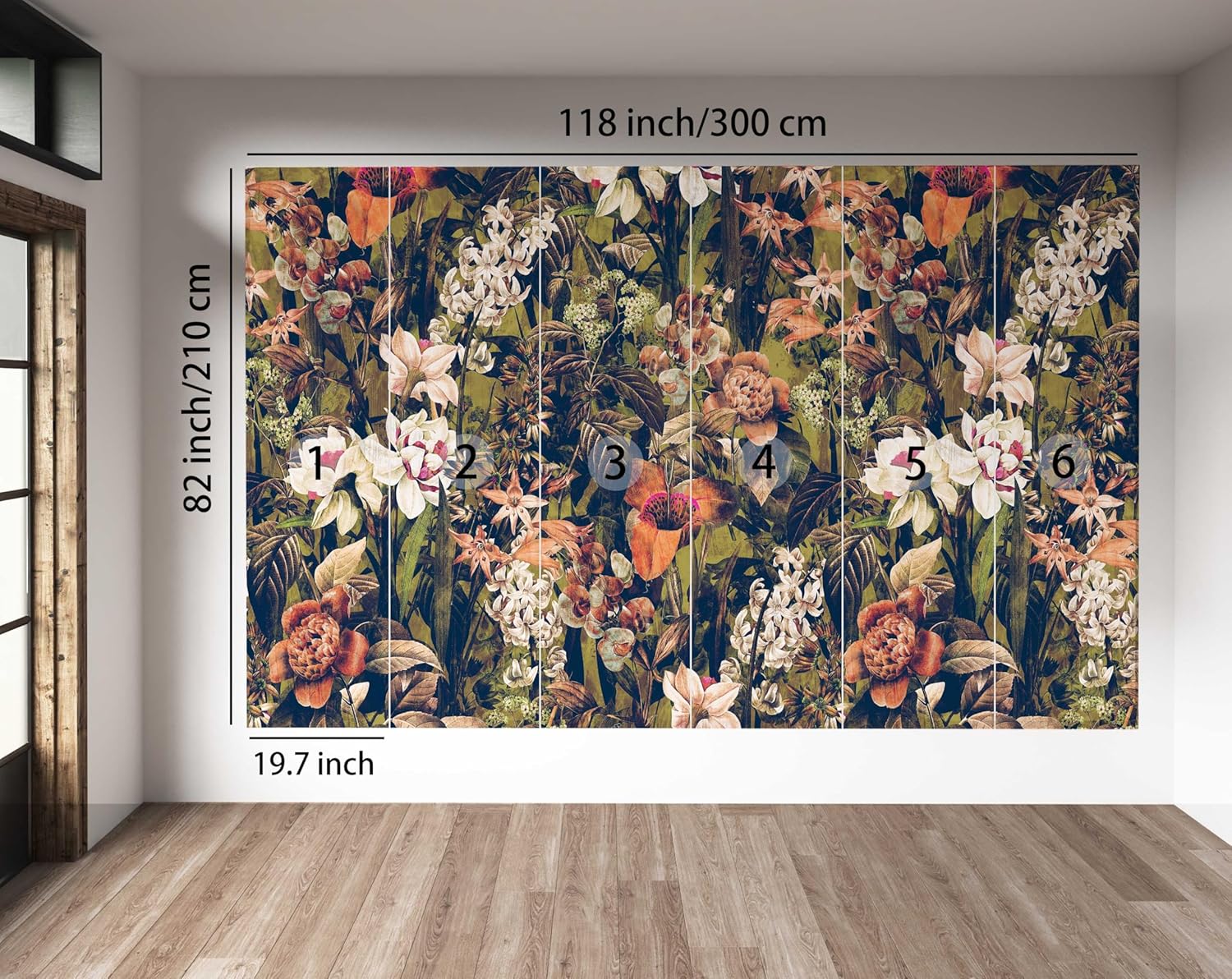 ผ้าม่านแขวนผนังลายดอกไม้หรูหรา - Home Textiles Luxury Curtains บทวิจารณ์และราคา