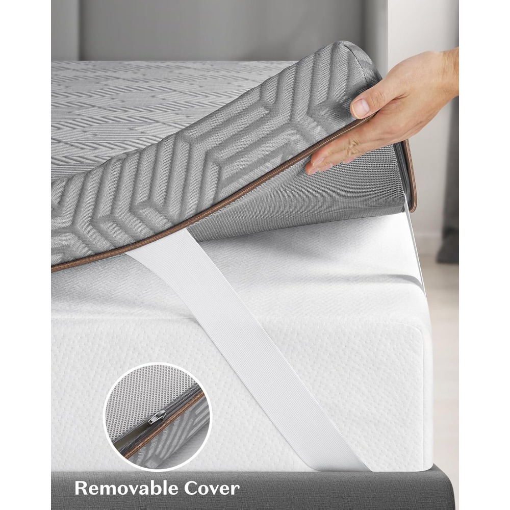 ท็อปเปอร์ที่นอนแบบแข็ง ขนาดฟูล - Memory Foam Topper บทวิจารณ์และราคา