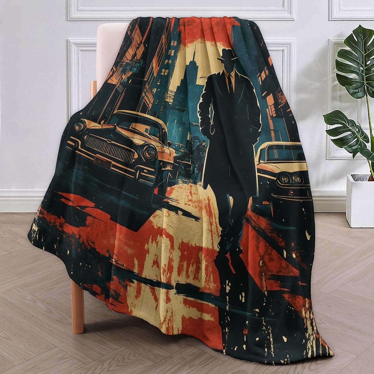 ผ้าห่มนักสืบสีดำ ของขวัญสำหรับ - Home Textiles Blanket บทวิจารณ์และราคา