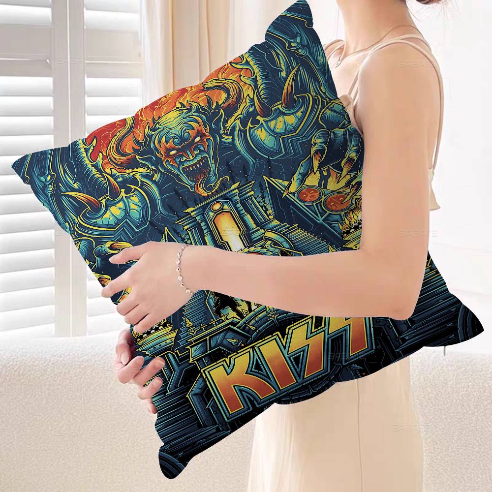 ปลอกหมอนลายวงร็อค Kiss ของขวัญ - Hot Home Of Textiles บทวิจารณ์และราคา