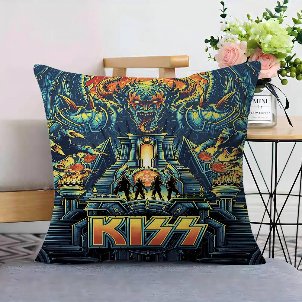 ปลอกหมอนลายวงร็อค Kiss ของขวัญ - Hot Home Of Textiles บทวิจารณ์และราคา