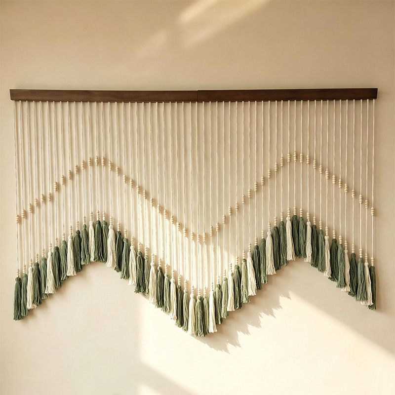 งานฝีมือโบฮีเมียน ผ้าฝ้ายถักแข - Home Art Textiles บทวิจารณ์และราคา