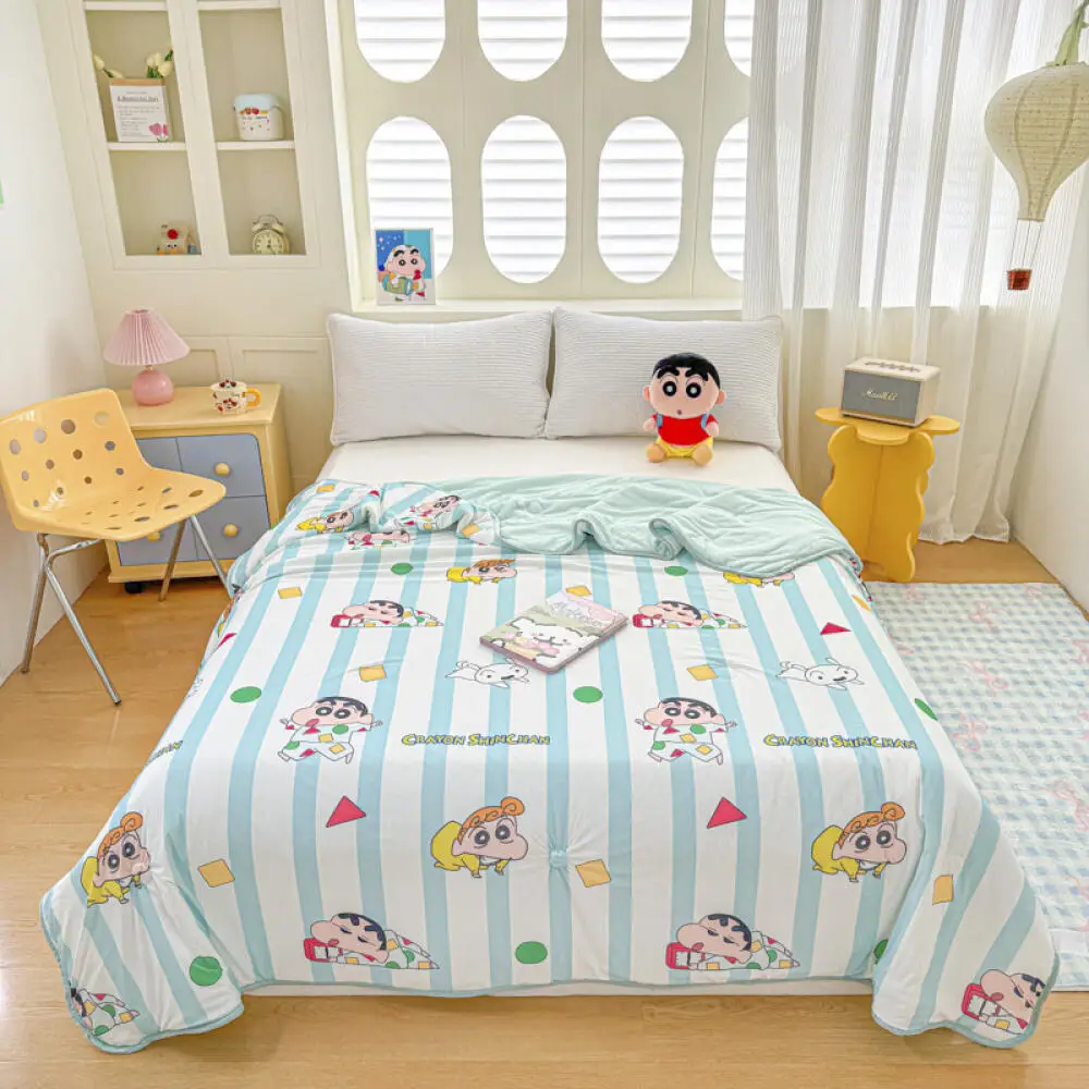 ผ้าห่มลายการ์ตูนชินจังน่ารักสำ - Home Textiles Blanket บทวิจารณ์และราคา